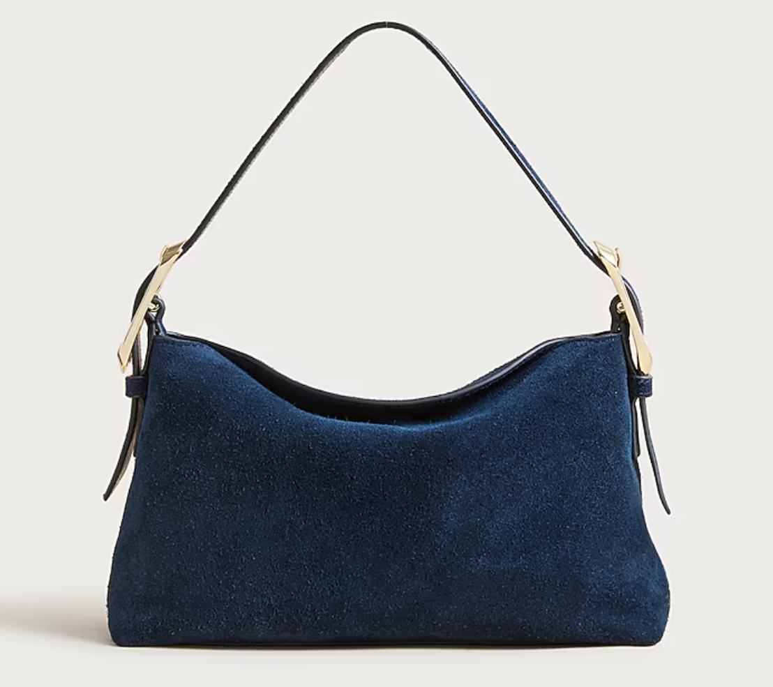Berkeley small shoulder bag in suede