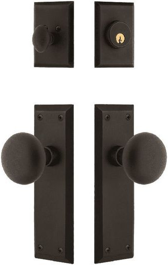 Nostalgic Warehouse New York Entry Set with New York Knob