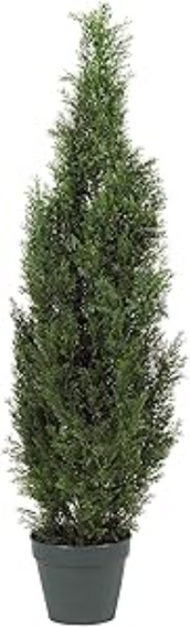 Outdoor Front Porch Décor, Faux Cedar Tree Pine Tree